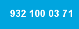 932 100 03 71 932 100 03 71